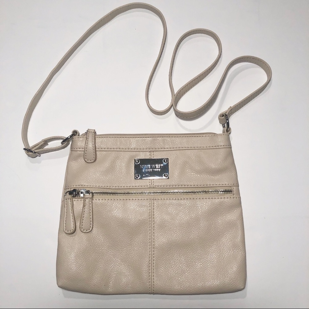 9 West Crossbody Cream